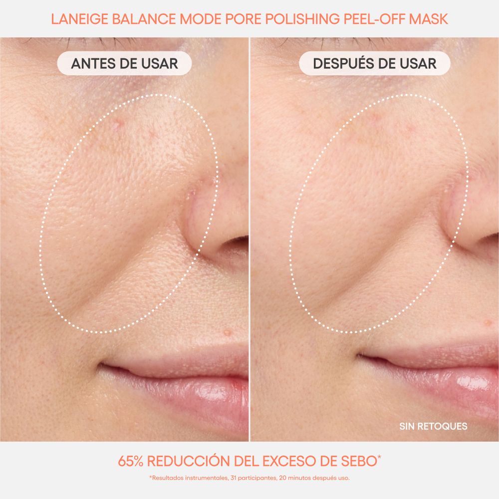 BALANCE MODE PORE POLISHING PEEL-OFF MASK (MASCARILLA FACIAL PEEL-OFF)